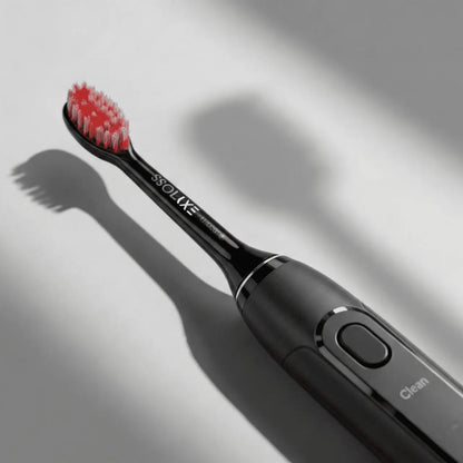 Black Red Light Toothbrush 