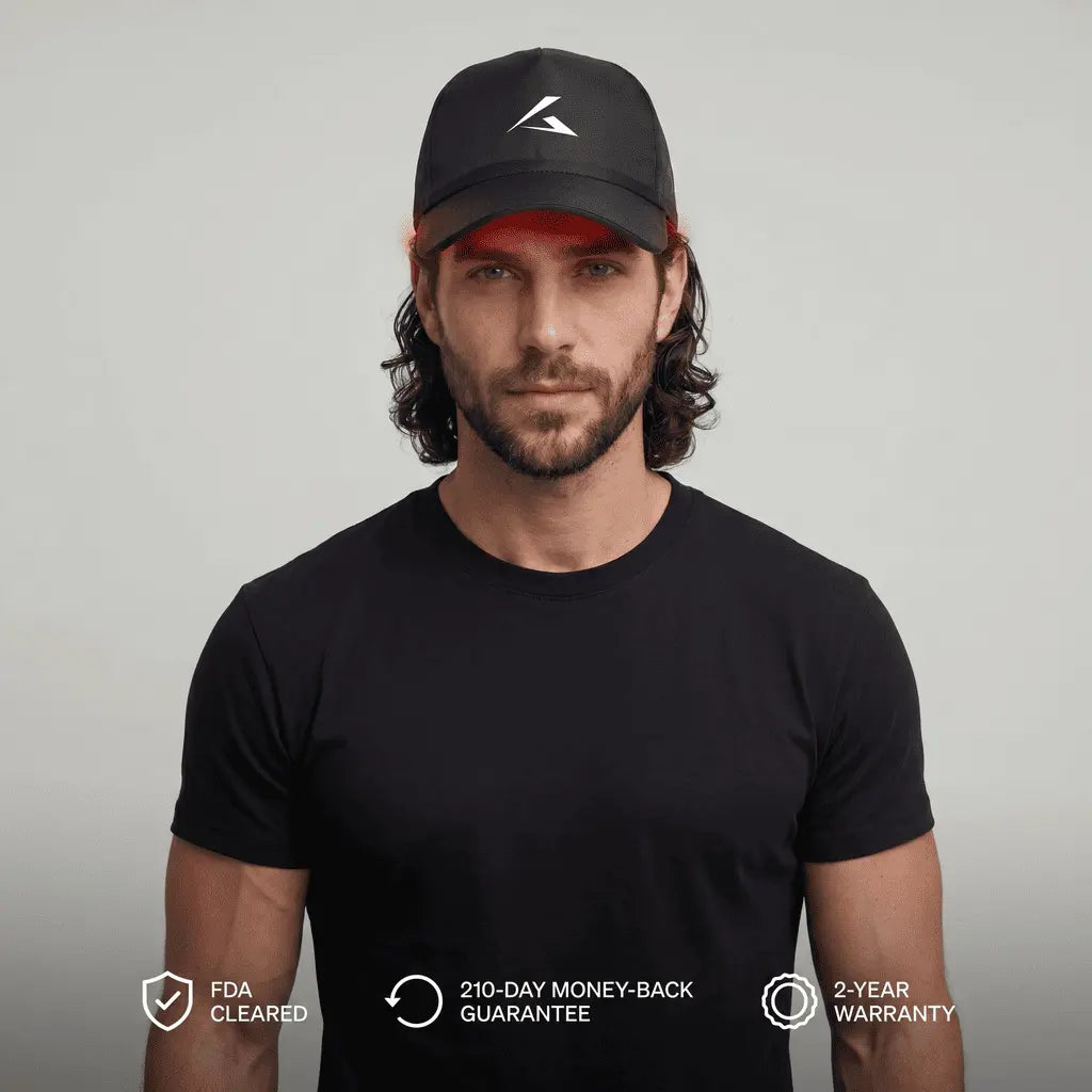 Exy Red Light Cap